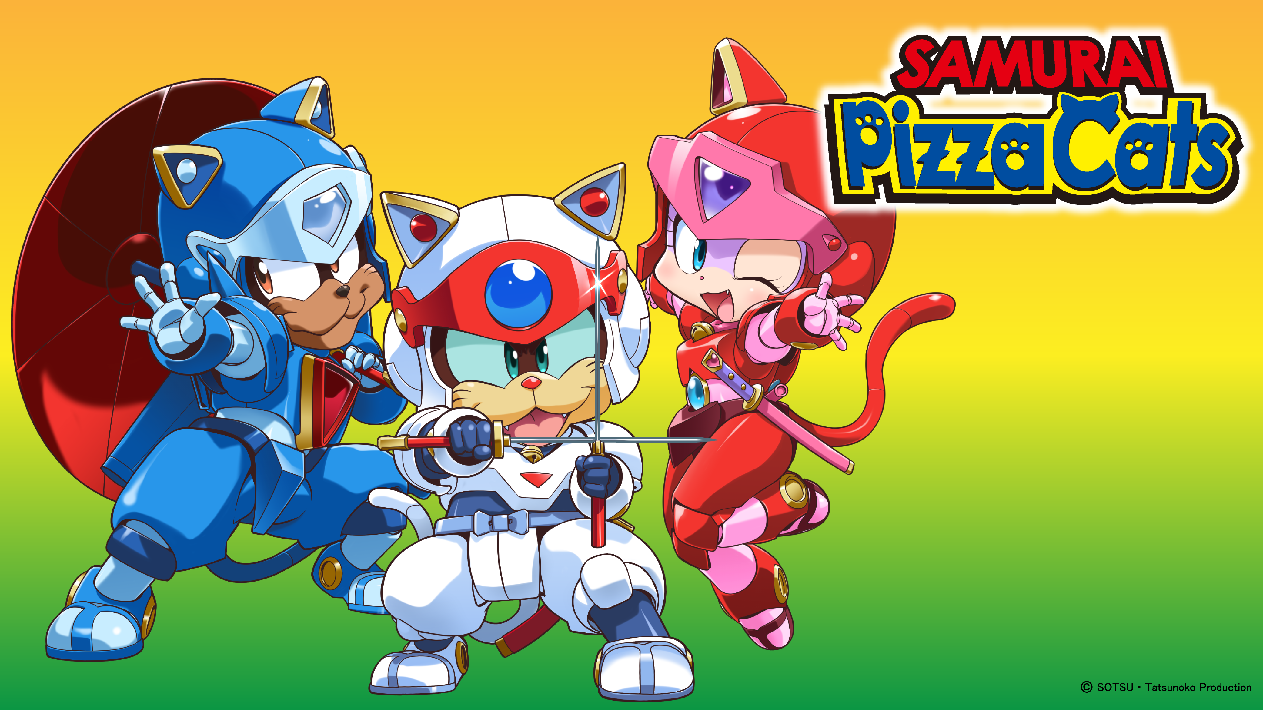 SAMURAI PIZZA CATS